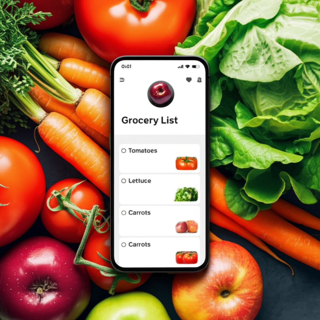 MyGrocery App Interface